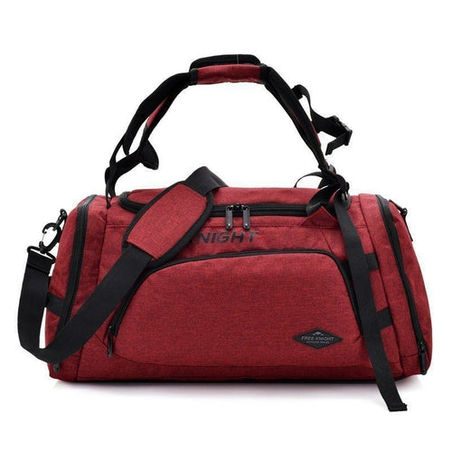 Casual Multifunctional Sports Gym Duffel Bag - HOUSE OF ROYALTY