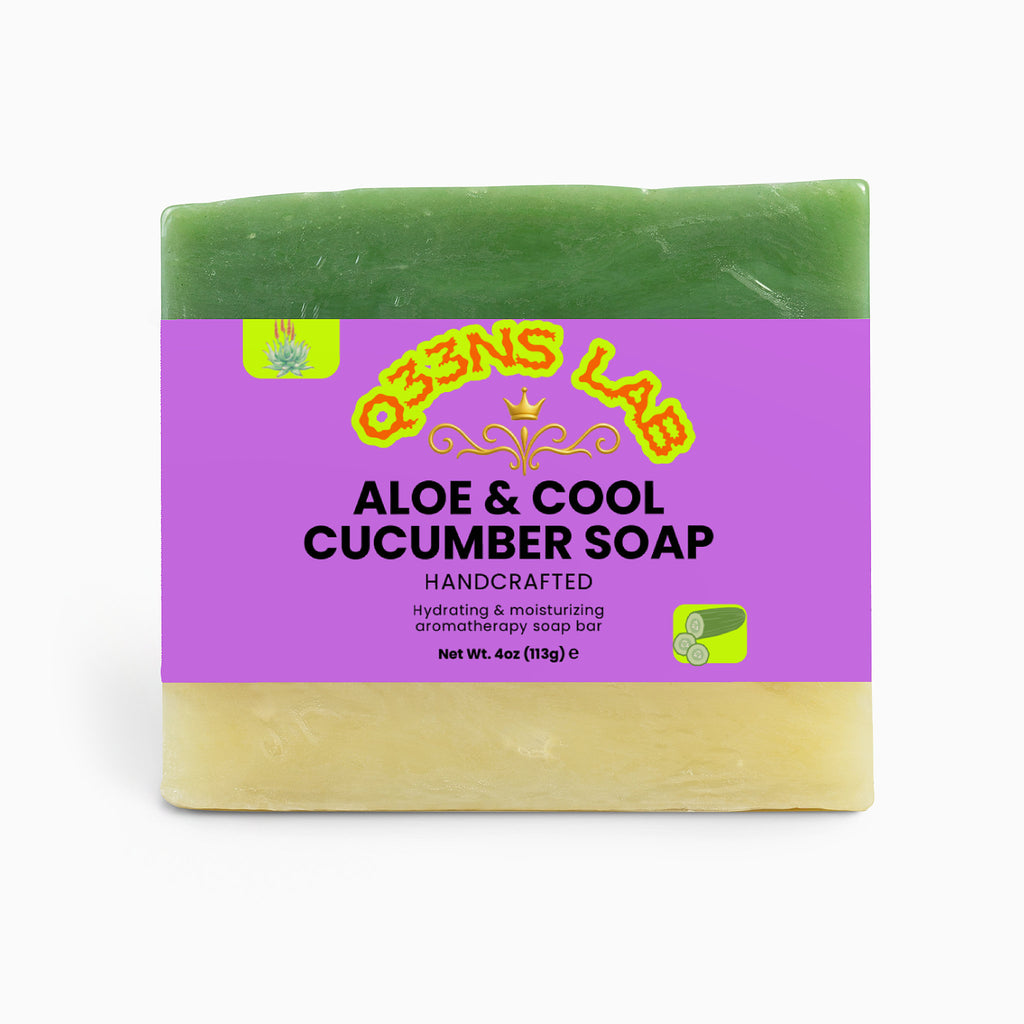 Aloe & Cool Cucumber Soap - HOUSE OF ROYALTY