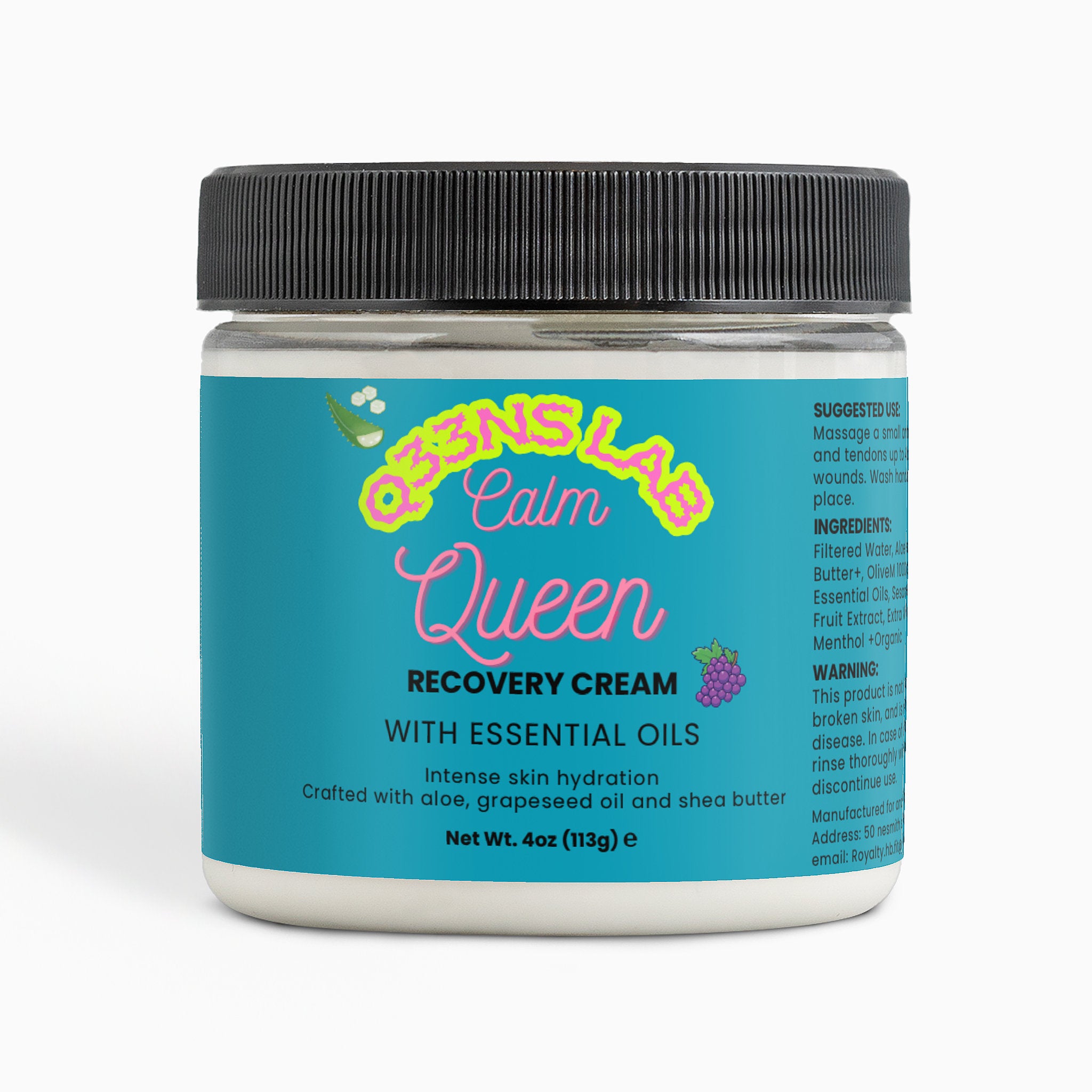 Queens lab Calm queen Recovery Cream - HOUSE OF ROYALTY