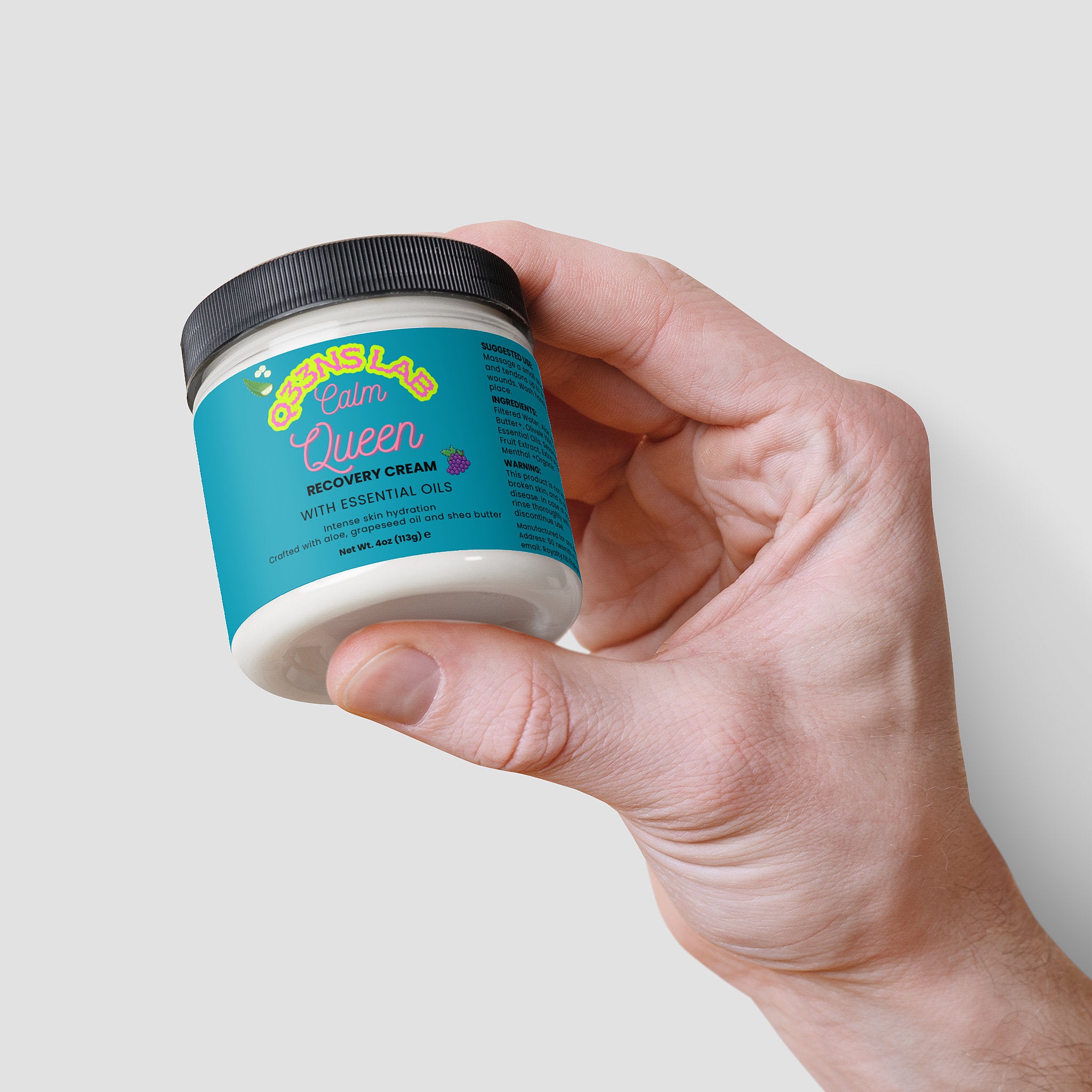 Queens lab Calm queen Recovery Cream - HOUSE OF ROYALTY