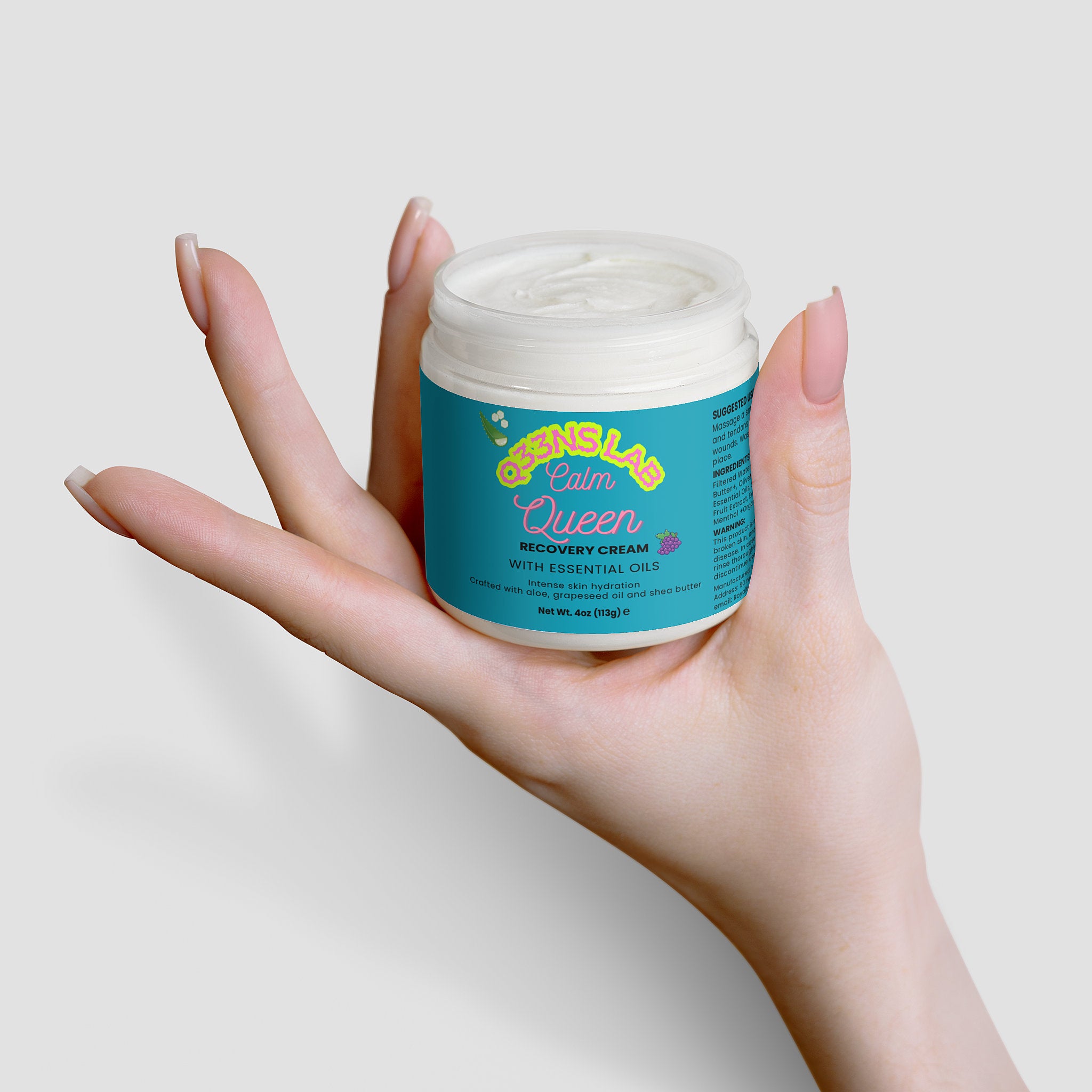 Queens lab Calm queen Recovery Cream - HOUSE OF ROYALTY