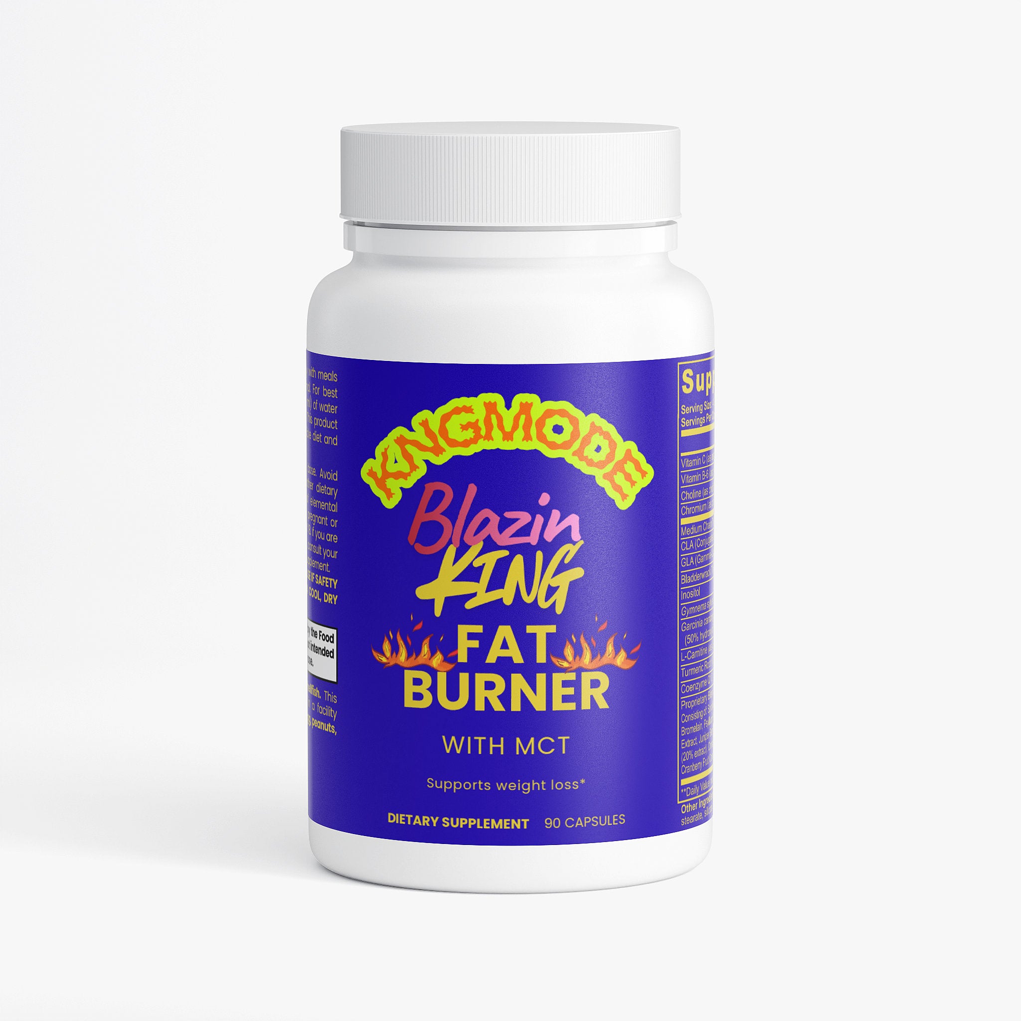 BLAZEN KNG Fat Burner with MCT - HOUSE OF ROYALTY