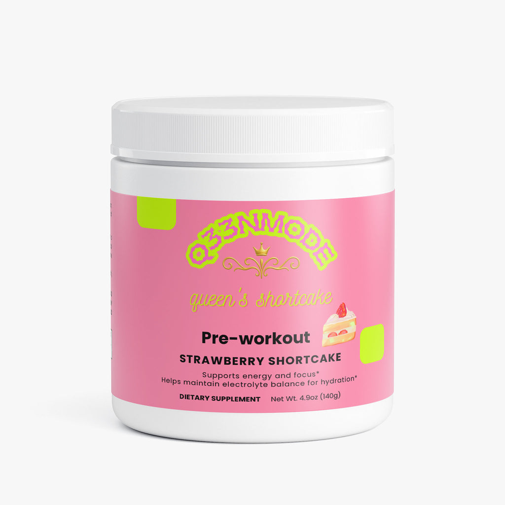 Queenmode Energy Powder (Strawberry Shortcake) - HOUSE OF ROYALTY