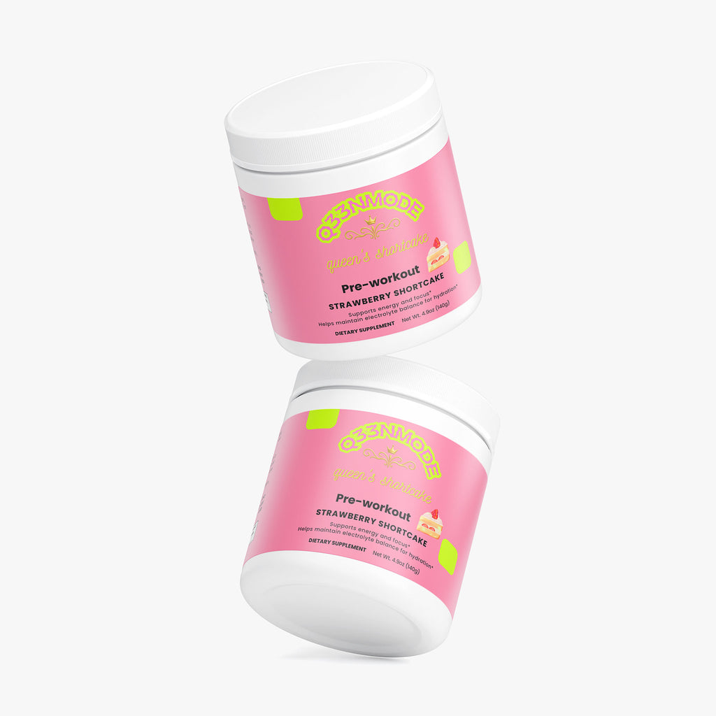 Queenmode Energy Powder (Strawberry Shortcake) - HOUSE OF ROYALTY