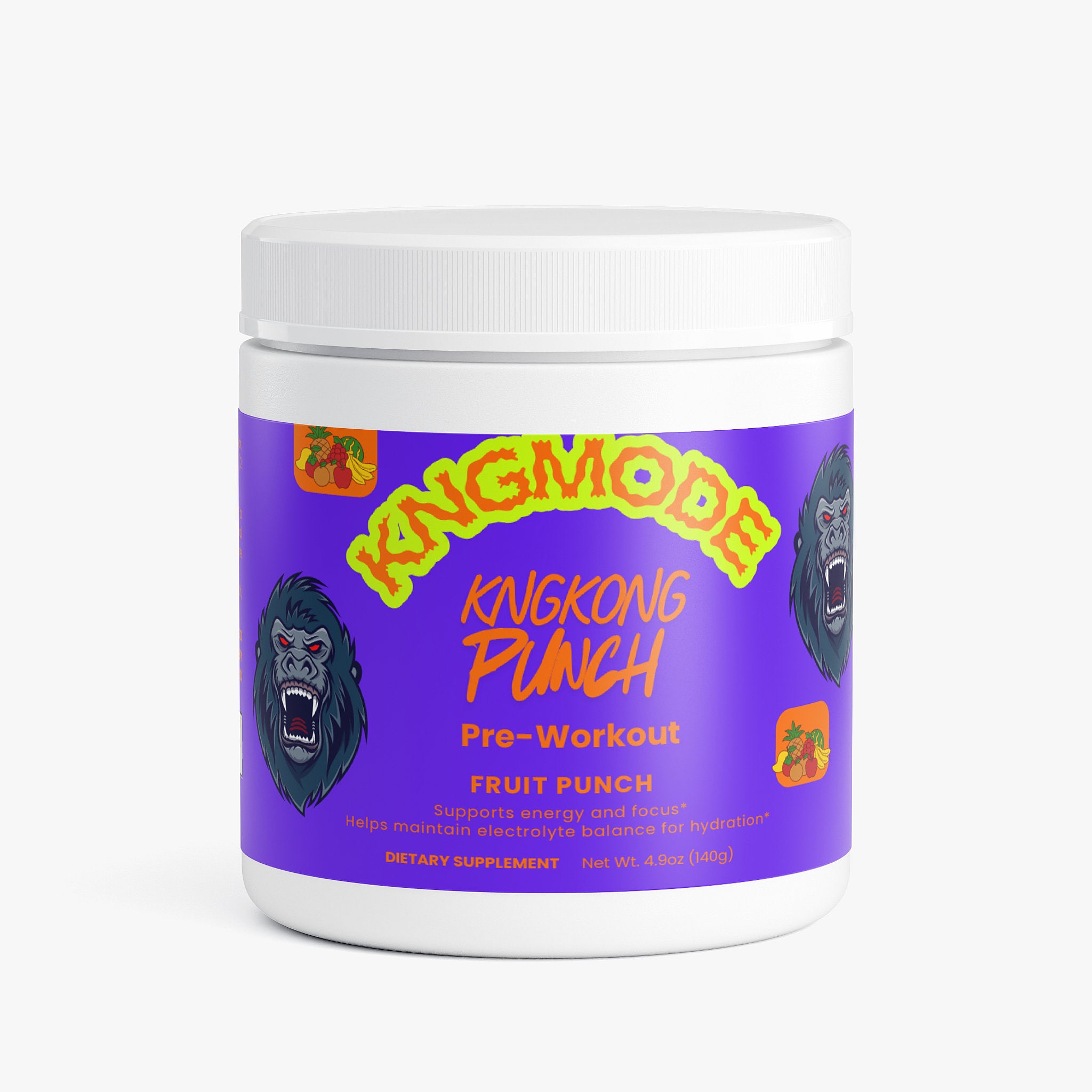 KNG KONG Punch Energy Powder (Fruit Punch)
