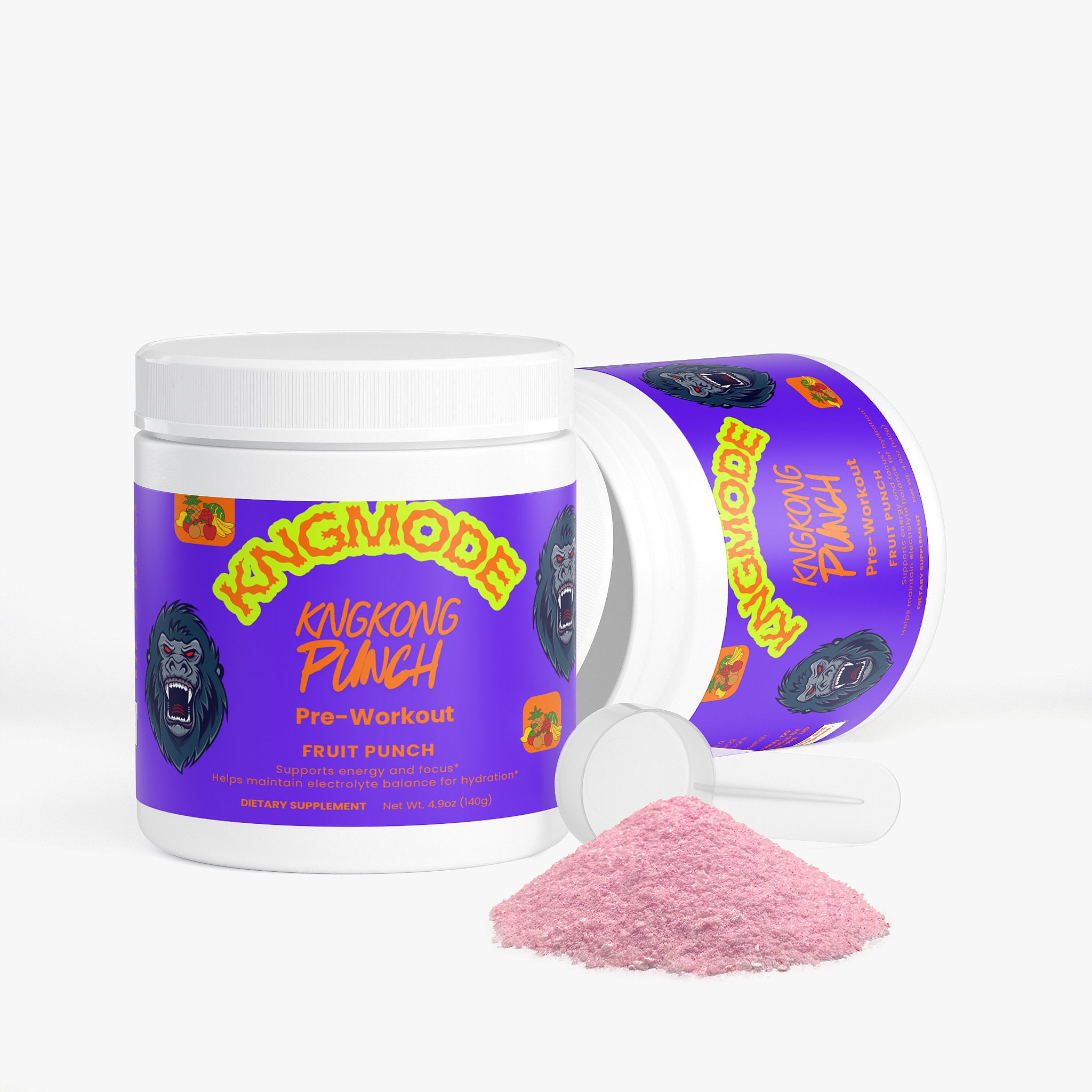KNG KONG Punch Energy Powder (Fruit Punch)