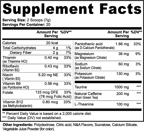 KNG KONG Punch Energy Powder (Fruit Punch)